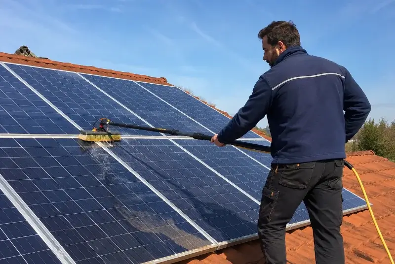 Nettoyage et entretien de panneaux solaires à Villeneuve-lès-Avignon